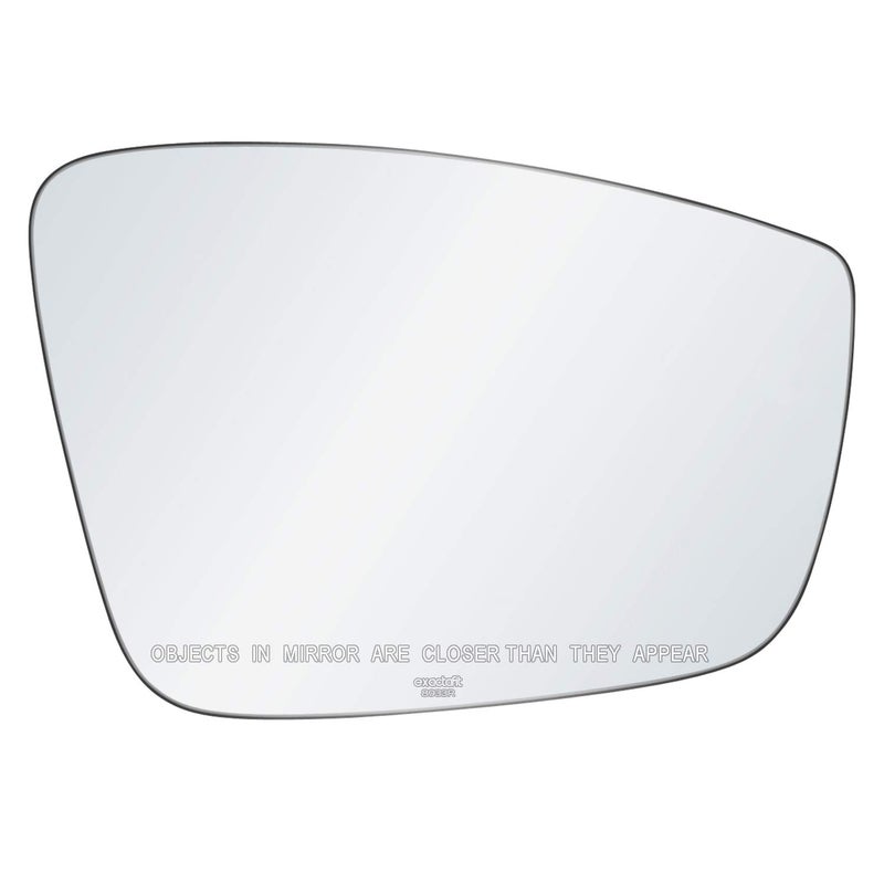 Rugged TUFF Passenger Right Side Mirror Glass Replacement For 2011-2018 VW Volkswagen Jetta, 2012-2017 Passat, 2012-2019 Beetle with Adhesive Convex Lens exactafit 8933R - Image 1